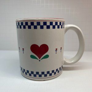 Vintage K.I.C. Heart Mug